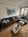 Grå soffa från room