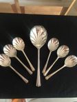 Dessert skedar vintage 30-tal Osborn,England