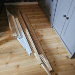 3 st fällgrindar från Segr – natur & vit 