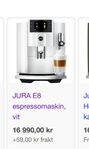 Jura E8 Kaffemaskin. Espressomaskinen 