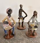 Steelband figuriner från Antigua Pottery