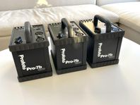 2 st Profoto Pro 7B 1200 - Lithium batterier - NYSKICK !!