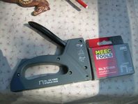 Häftpistol+häftklammer 11,4x12x0,75mm  MeeC Tools
