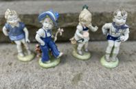 4st Figuriner Hilla Peyk - Wagner & Apel Germany.