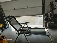 4stk camping stolar  och bord 