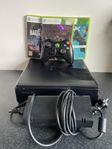 Xbox 360 Slim med 3 spel