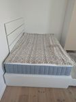 Säng Ikea Nordli 120 cm, 3 lador MED Sänggavel bredd 160 c