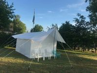 Tält för gäster och fest - äkta savann tält