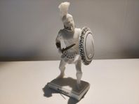 Handgjord 'Spartan' Statyett/Skulptur i marmor!