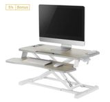 skrivbord arbetsstation höjd och sänkbar bord