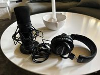 Kondensatormick M-audio + lurar