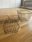 korgar från zara home, alla 4 för 199