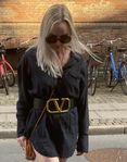 Valentino Garavani V Logo signature belt
