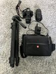 Canon kamera + utrustning