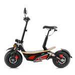 Elscooter EV-Ultra 2000W - Svart/röd