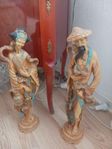 Figuriner 2st konstmassa Kina