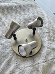 Taklampa med tre spotlights Bolthi