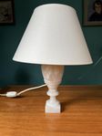 bordslampa marmor 