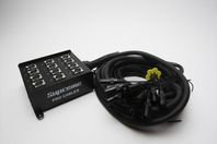 Stagebox 12 ingångar 10 m kabel