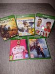 Xbox one spel paket alla för 199kr