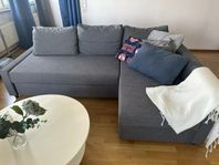 Bäddsoffa med förvaring 