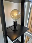 Bordslampa med stor glödlampa 