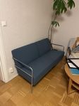Blå soffa