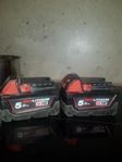 Milwaukee batterier 2 st 5.0ah NYSKICK 