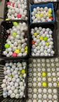 Golfbollar i nyskick