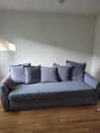 Bäddsoffa  Holmsund grå