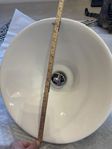 Hafa fristående handfat 43cm rund