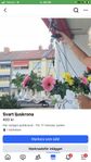 svart ljuskrona