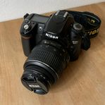 Nikon D80 Digital Systemkamera med objektiv 18-55mm