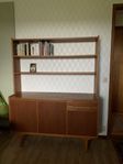 Retro bokhylla i teak
