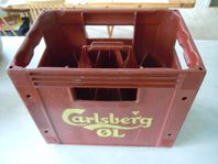 Carlsberg ölback i plast.