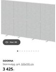 Skärmvägg SIDORNA (Ikea)