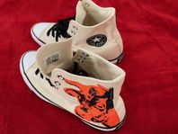Converse  Andy Warhol  oanvända skor