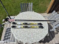 Swenor Fiberglass Rullskidor med Rottefella bindning &stavar