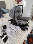 Babyskydd Bugaboo Turtle Air by Nuna + ISOFIX-bas & adaptrar