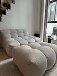 Soffa och puff 