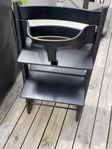 Stokke Tripp Trapp Svart EK komplett med babyset.