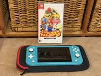 Nintendo Switch Lite + Super Mario RPG + Fodral