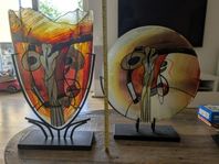 2st glasskulpturer