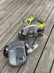 Cirkelsåg Ryobi RWSL1801M med batteri och batteriladdare