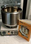 Retro/vintage Electrolux assistent N6 med MASSA tillbehör