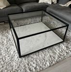 Soffbord marmor 80x80