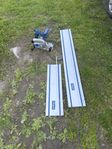 Sänksåg med 2 tillhörande skenor