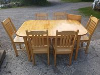 Köksbord + 6 stolar