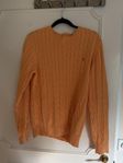 GANT orange kabelstickad tröja