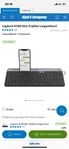 Logitech K580 Slim Trådlöst tangentbord